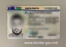 Un turc a încercat să intre în Republica Moldova cu un permis de ședere polonez falsificat